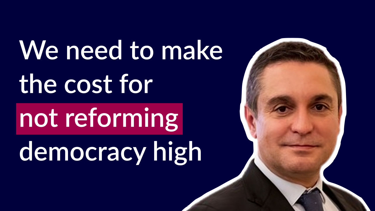 Tiago Peixoto about the role of collective action in reforming democratic systems